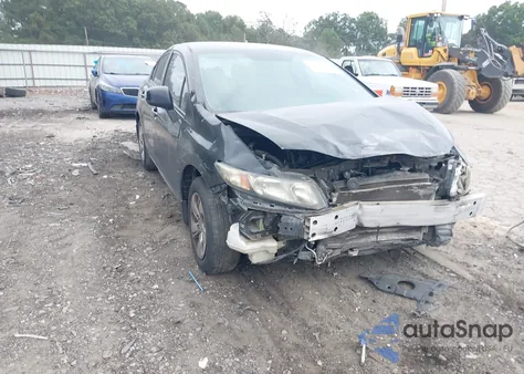 2013 Honda Civic Lx from USA, damaged, VIN 2HGFB2F53DH301951